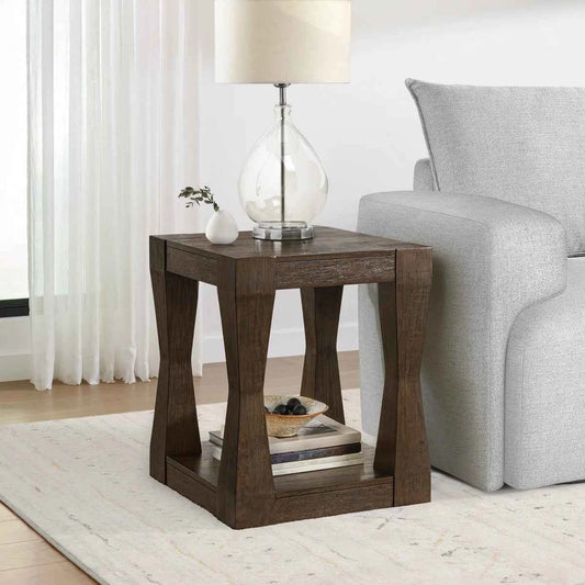 Kingswood End Table – Stylish Wooden Accent Table for Living Rooms