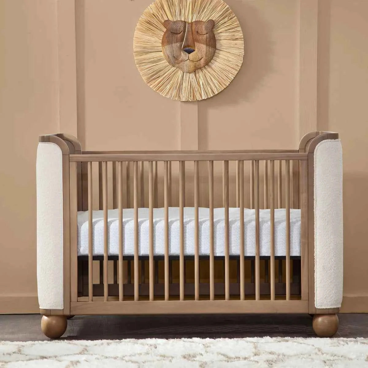 Riley Grace Convertible Crib – 4-in-1 Baby Crib with Modern Design