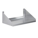 18" x 30" Stainless Steel Microwave Shelf – Durable Wall-Mounted Kitchen Organizer