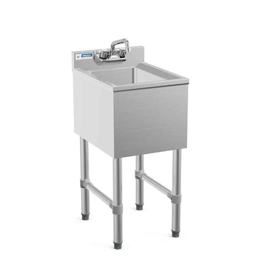 1 Compartment 304 Stainless Steel Bar Sink – Durable & Easy-to-Clean Kitchen Accessory