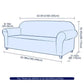Jacquard High Stretch Box Cushion Sofa Slipcover – 1 Piece Durable & Stylish Cover