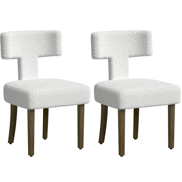 2-Pack Domica Fabric Dining Chairs Modern Comfort & Style