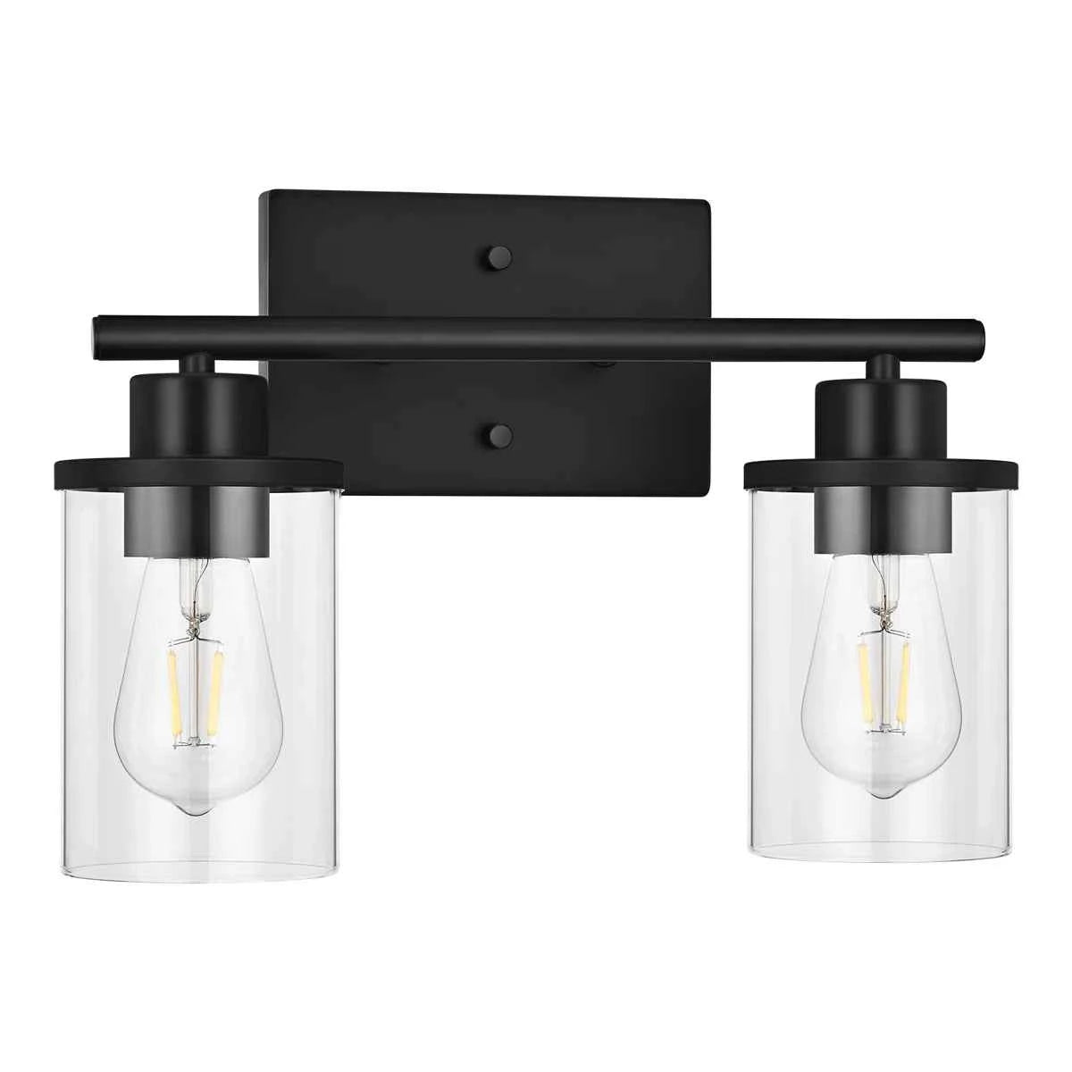 2-Light Dimmable Vanity Light – Adjustable Brightness for Bathroom & Dressing Area