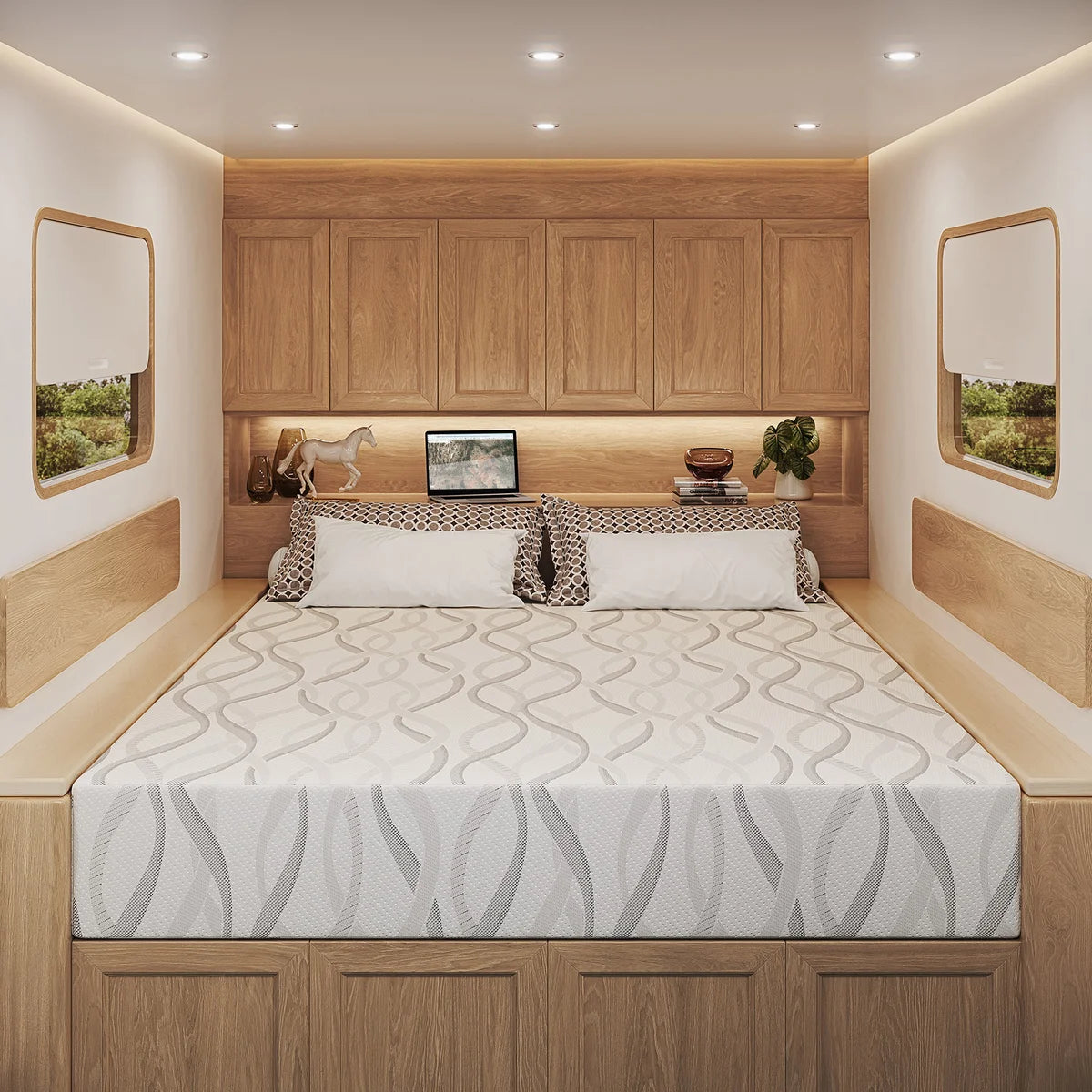 Comfort Tech™ Serene™ Firm Foam Mattress – Pressure-Relieving Supportive Foam Bed with Advanced Comfort Technology