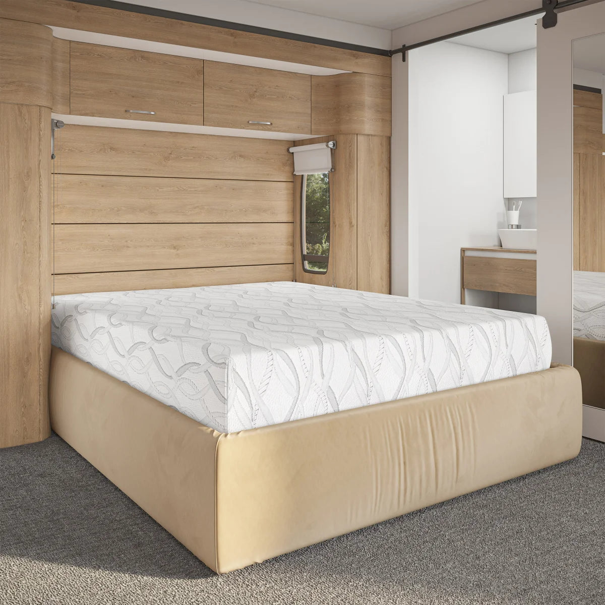 Comfort Tech™ Serene™ Firm Foam Mattress – Pressure-Relieving Supportive Foam Bed with Advanced Comfort Technology