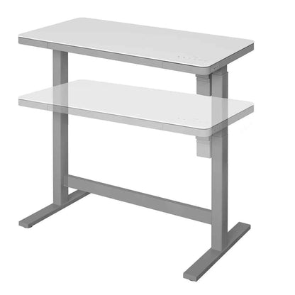 Tresanti Geller Adjustable Height Desk – 47.3" x 25.6" Modern Sit-Stand Workstation