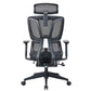 Motionwise High-Back Mesh Chair with Footrest – Ergonomic Office Comfort