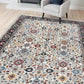 KARMA Roshni Grey 7'10" x 10' Area Rug – Modern Elegant Floor Décor for Living Room & Bedroom