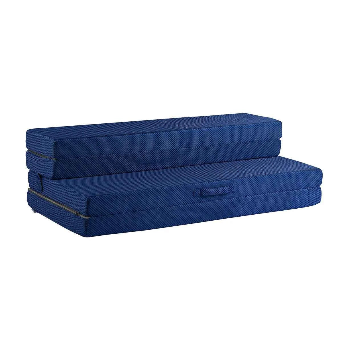 Sealy Flip A 4" Tri-Fold Memory Foam Mattress – Portable Comfort for Home & Travel