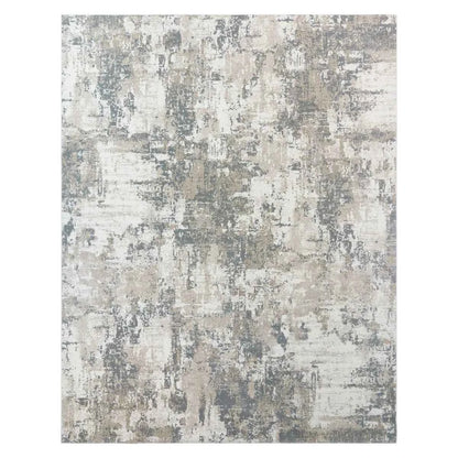 Timeless Otello Grey 6'6" x 9 Area Rug – Elegant Modern Design for Living & Dining Rooms
