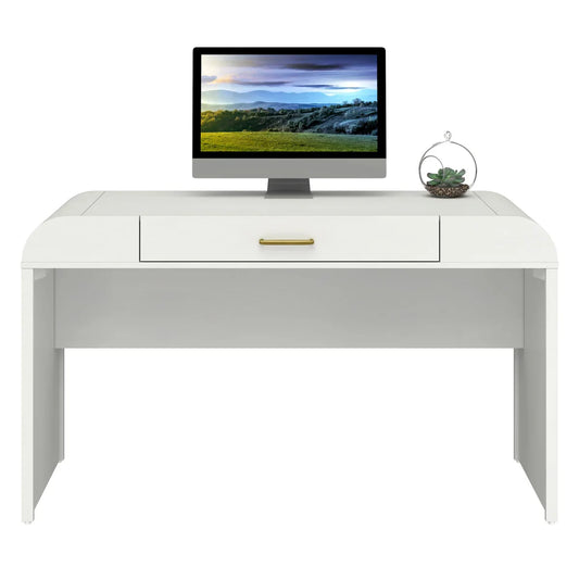 Modern White Desk – Sleek Office & Home Writing Table