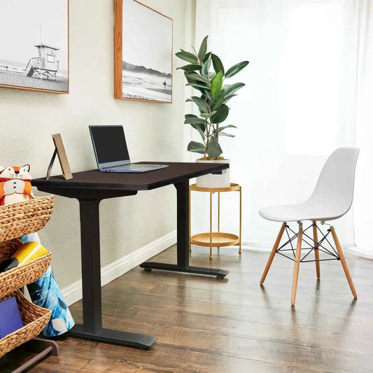 Motionwise 48" x 24" Single Motor Height Adjustable Desk – Sit-Stand Ergonomic Workstation