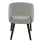 Gilman Creek Kobe Fabric Dining Chair Gery, 2-Pack – Modern Upholstered Dining Seating