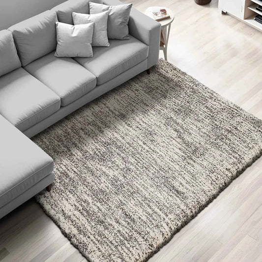 Rosedale Alto Gray 5'3" x 7'4" Area Rug – Modern Neutral Design for Living, Dining & Bedroom