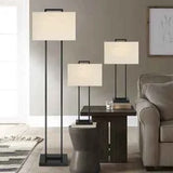Prescott Square 3-Piece Lamp Set – Modern Table Lamps for Bedroom & Living Room