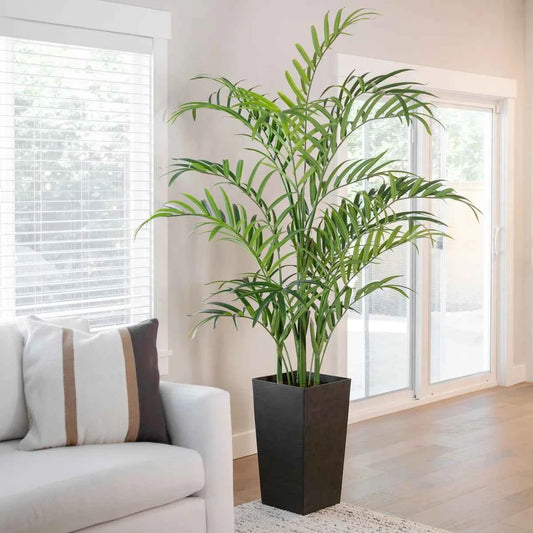 Faux Kentia Palm Tree 7 ft. – Lifelike Indoor Tropical Décor