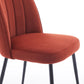 Wulin Fabric Dining Chair, 2-Pack – Modern Upholstered Seating for Dining Room