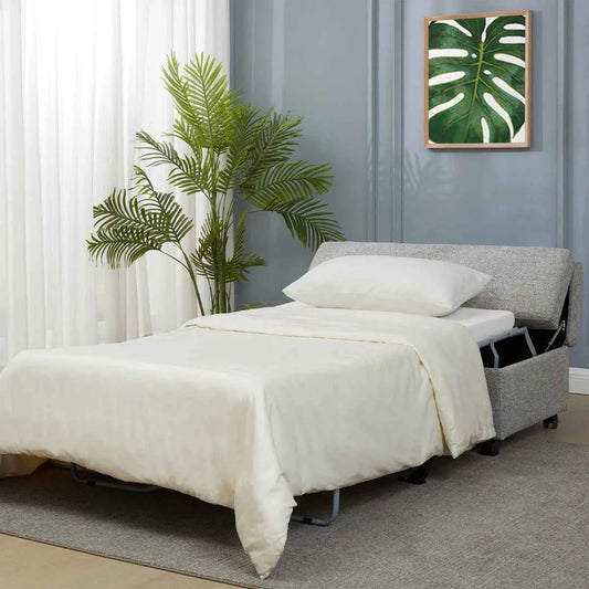 Emorie Sleeper Ottoman – Convertible Folding Bed with Modern Design
