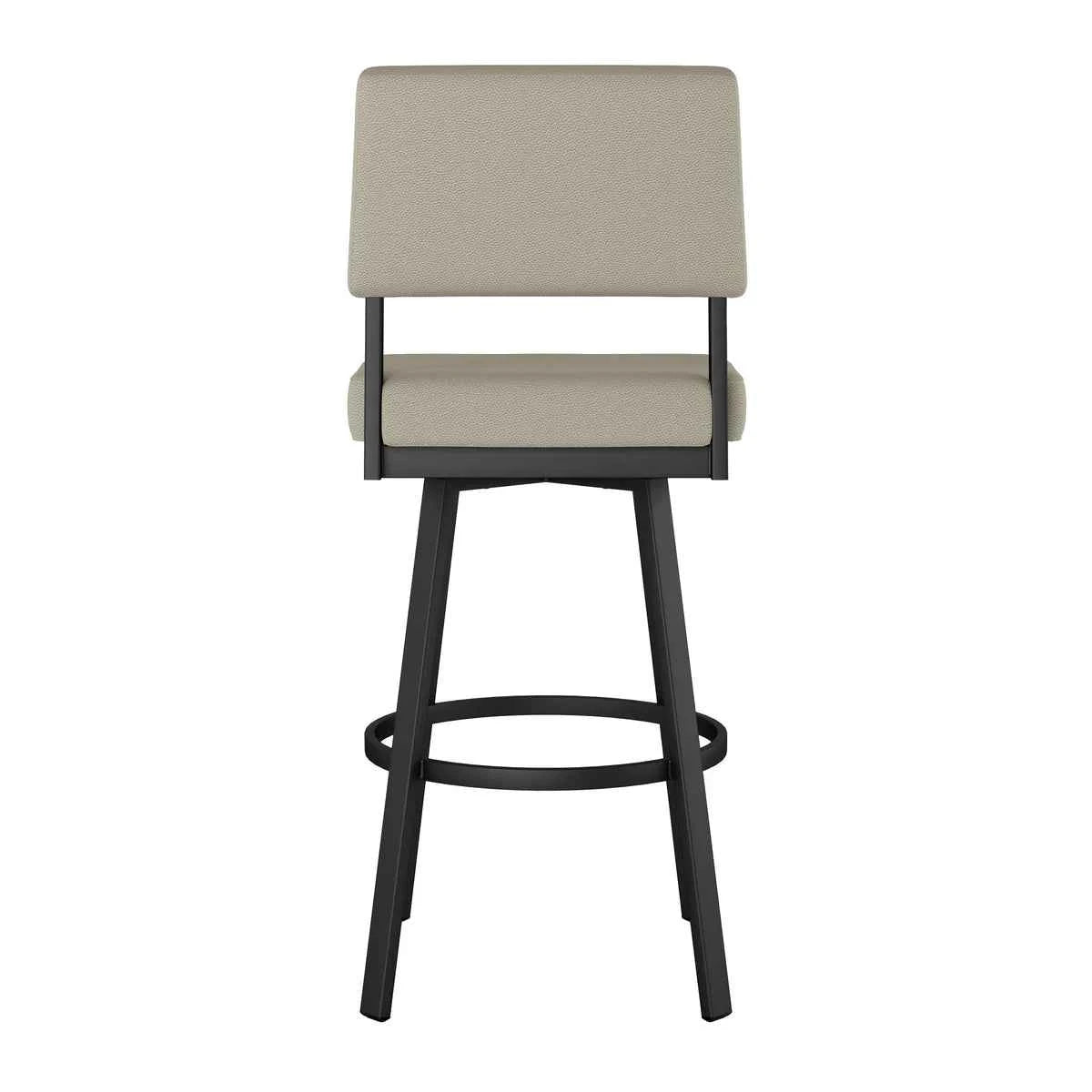 Amisco Avery Counter Stool – Modern Upholstered Swivel Bar Stool