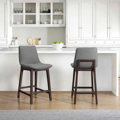 Aiden & Ivy Fabric Counter Stool 2-Pack – Stylish Comfort for Your Kitchen