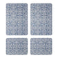 Multi-Purpose Printed Kitchen Mats, 4-Pack – Stylish & Non-Slip Comfort Mats