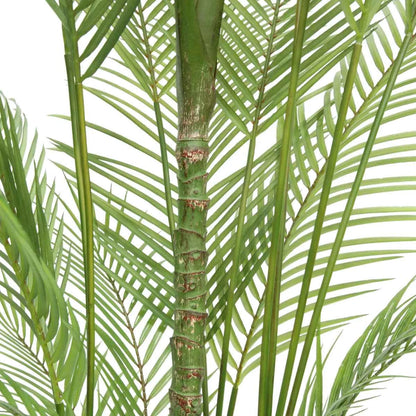 Faux Palm Tree – 2.0 m (6.5 ft.) Tall Artificial Indoor Plant with Planter