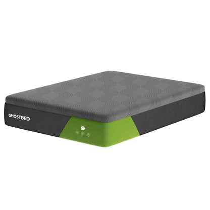 GhostBed Majestic 14-Inch Mattress with Cooling Gel Memory Foam – Medium Plush Comfort