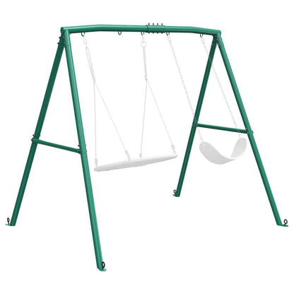 440lbs Extra Large Metal Swing Frame – Heavy Duty A-Frame with 5 Hanging Hooks