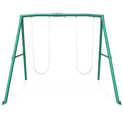 440lbs Extra Large Metal Swing Frame – Heavy Duty A-Frame with 5 Hanging Hooks
