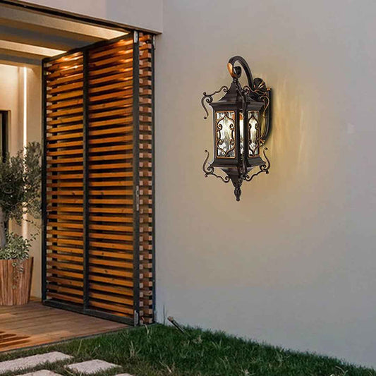 Outdoor Wall Light 6.29" – IP55 Waterproof Retro Porch Light