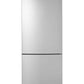 GE® ENERGY STAR® 17.7 Cu. Ft. Counter-Depth Bottom-Freezer Refrigerator