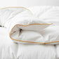 All Season Feather and Down Hotel Quality Comforter – Cozy Duvet Insert