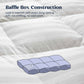 All Season Feather and Down Hotel Quality Comforter – Cozy Duvet Insert
