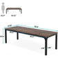 Alyzia 78.8" Wide Rectangle Computer Desk – Spacious Modern Workstation