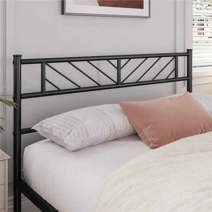 Armanni Platform Bed Frame with Designer Headboard – Modern & Stylish Bedroom Furniture