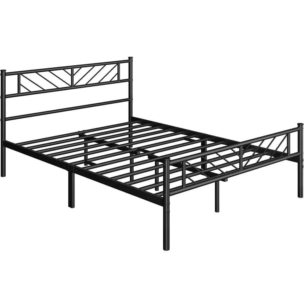 Armanni Platform Bed Frame with Designer Headboard – Modern & Stylish Bedroom Furniture
