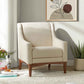Arshanti Armchair – Cozy Comfort with Solid Wood Legs