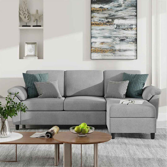 Ashleh 79.1" Square Arm Modular Sofa – Modern Comfort, Endless Versatility