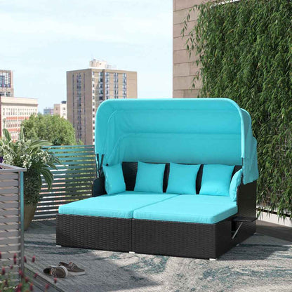 Avdyl 65" Outdoor Patio Daybed with Cushions – Spacious & Stylish Outdoor Lounger