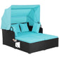 Avdyl 65" Outdoor Patio Daybed with Cushions – Spacious & Stylish Outdoor Lounger