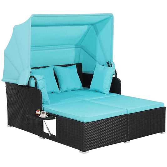 Avdyl 65" Outdoor Patio Daybed with Cushions – Spacious & Stylish Outdoor Lounger