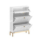 Bailes 16-Pair Shoe Storage Cabinet – Compact & Organized Shoe Organize