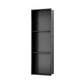 Bathroom Shower Niche Stainless Steel 36x12 Insert Shelf – Vertical & Horizontal