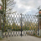 Black Steel Gate – Heavy-Duty Outdoor Security & Decorative Entry Gate