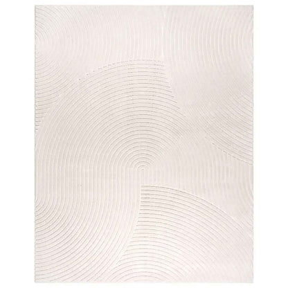 CAMDEN Mitsuri CRM 5'3X7' Area Rug – Contemporary Cream Modern Floor Rug for Living Room & Bedroom