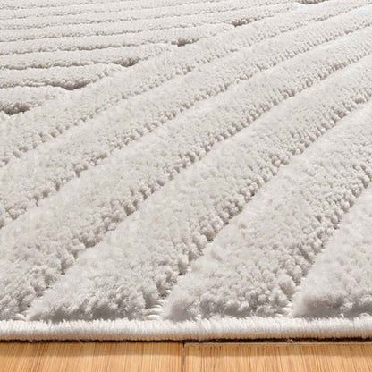 CAMDEN Mitsuri CRM 5'3X7' Area Rug – Contemporary Cream Modern Floor Rug for Living Room & Bedroom