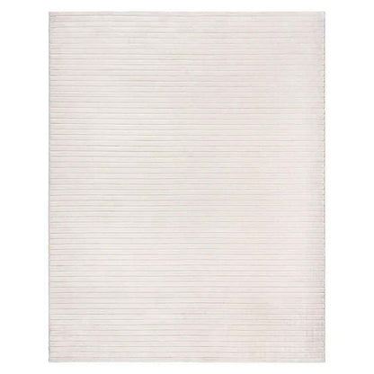 CAMDEN Sai Ivory 7'10" x 10' Area Rug – Modern Elegant Ivory Floor Rug for Living Room & Bedroom