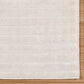 CAMDEN Sai Ivory 6'6X9' Area Rug – Modern Elegant Ivory Floor Rug for Living Room & Bedroom