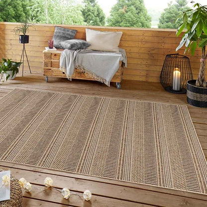 CAPRI Landscape 5'3" x 7'6" Area Rug – Modern Artistic Decorative Rug for Living Room & Bedroom