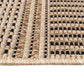 CAPRI Landscape 6'6" x 9'6" Area Rug – Modern Artistic Rug for Living Room & Bedroom